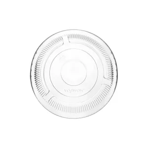 Couvercle dessert plat  NON operculé 96mm PLA